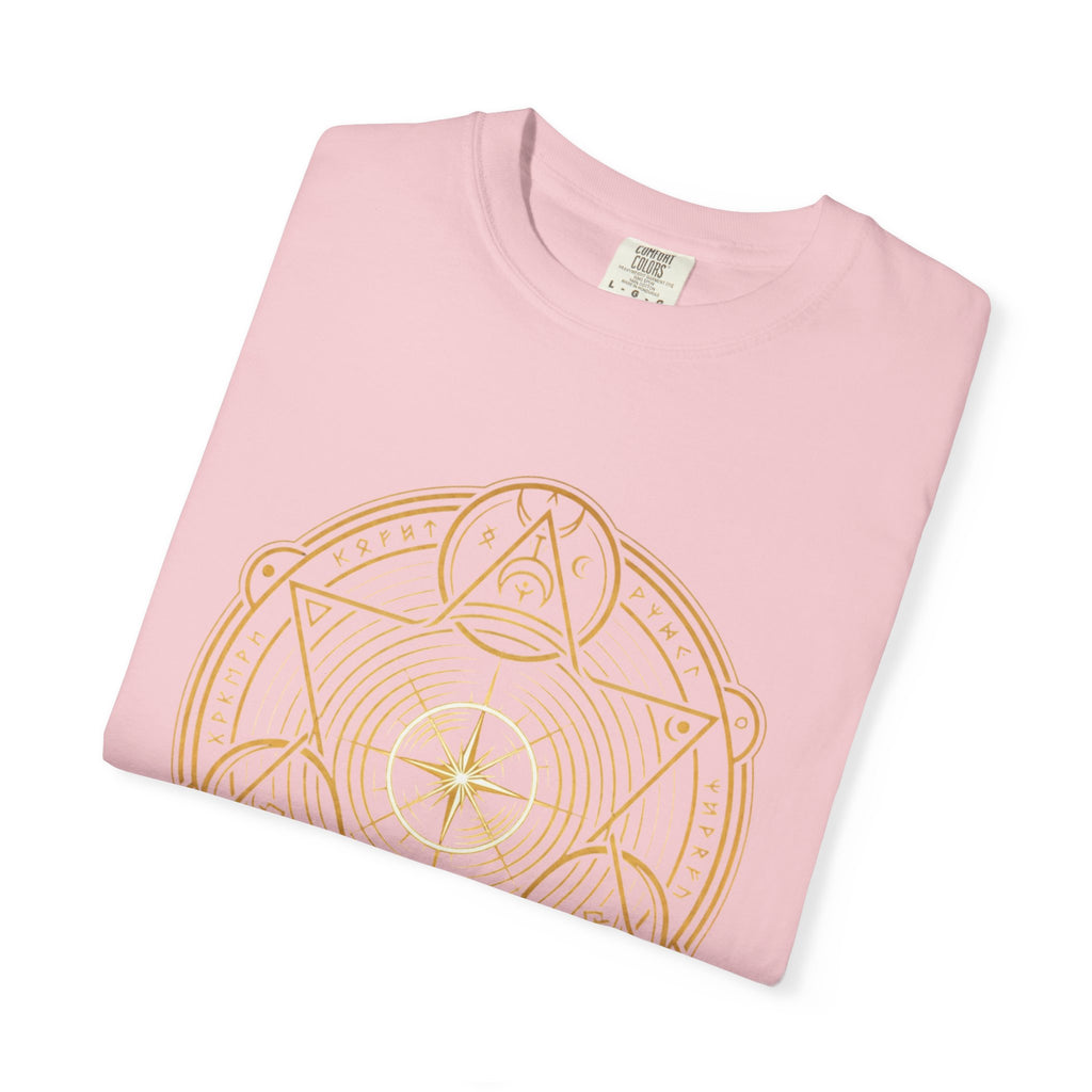Power Runs Black PRB — Veyra Kain Geometric Sigil Tee with “Too Much Becomes Ruin” Graphic T-Shirt by Power Runs Black