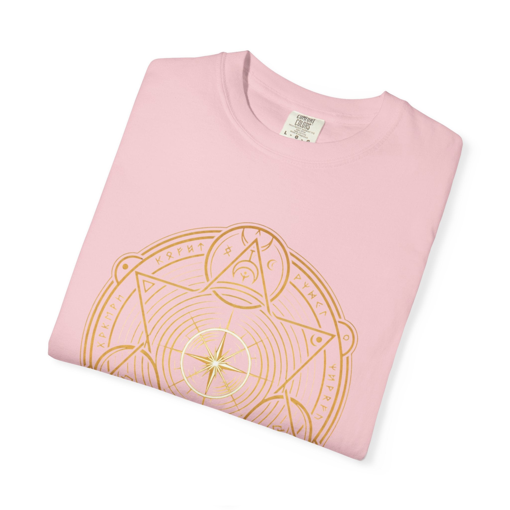 Power Runs Black PRB — Veyra Kain Geometric Sigil Tee with “Too Much Becomes Ruin” Graphic T-Shirt by Power Runs Black