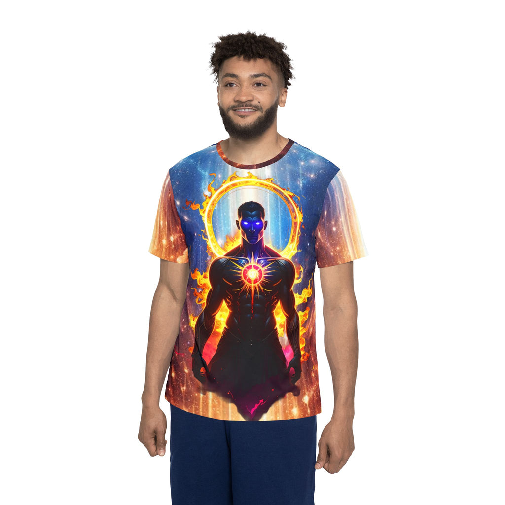 PRB Spiritual Energy Jersey — Mystic Meditating Warrior All-Over Print by Power Runs Black