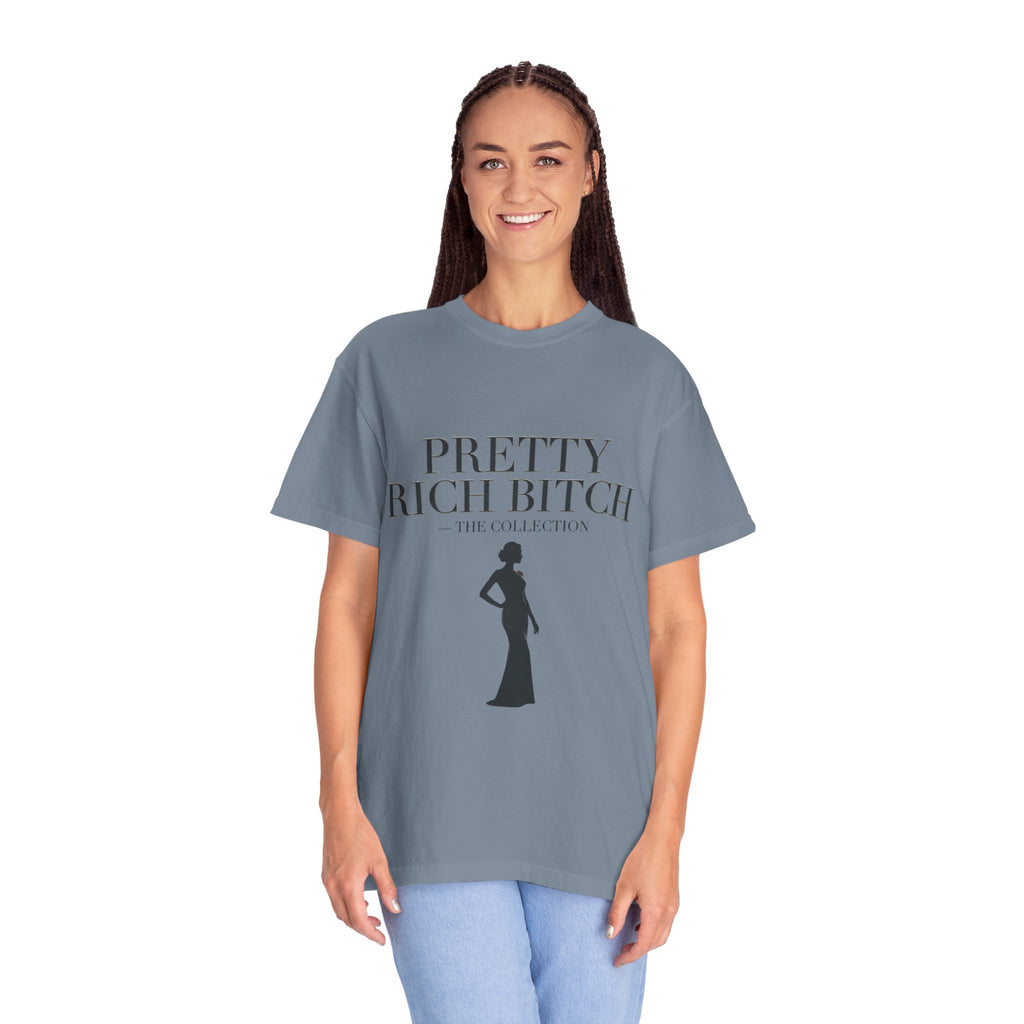 Pretty Rich Bitch The Collection by PRB Tee — Feminine Confidence Graphic T-Shirt by Power Runs Black