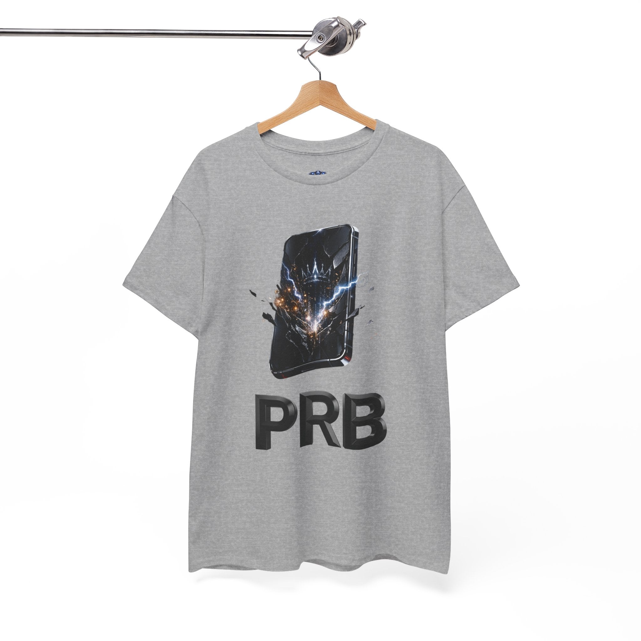 PRB Phone Smash Graphic Tee by Printify