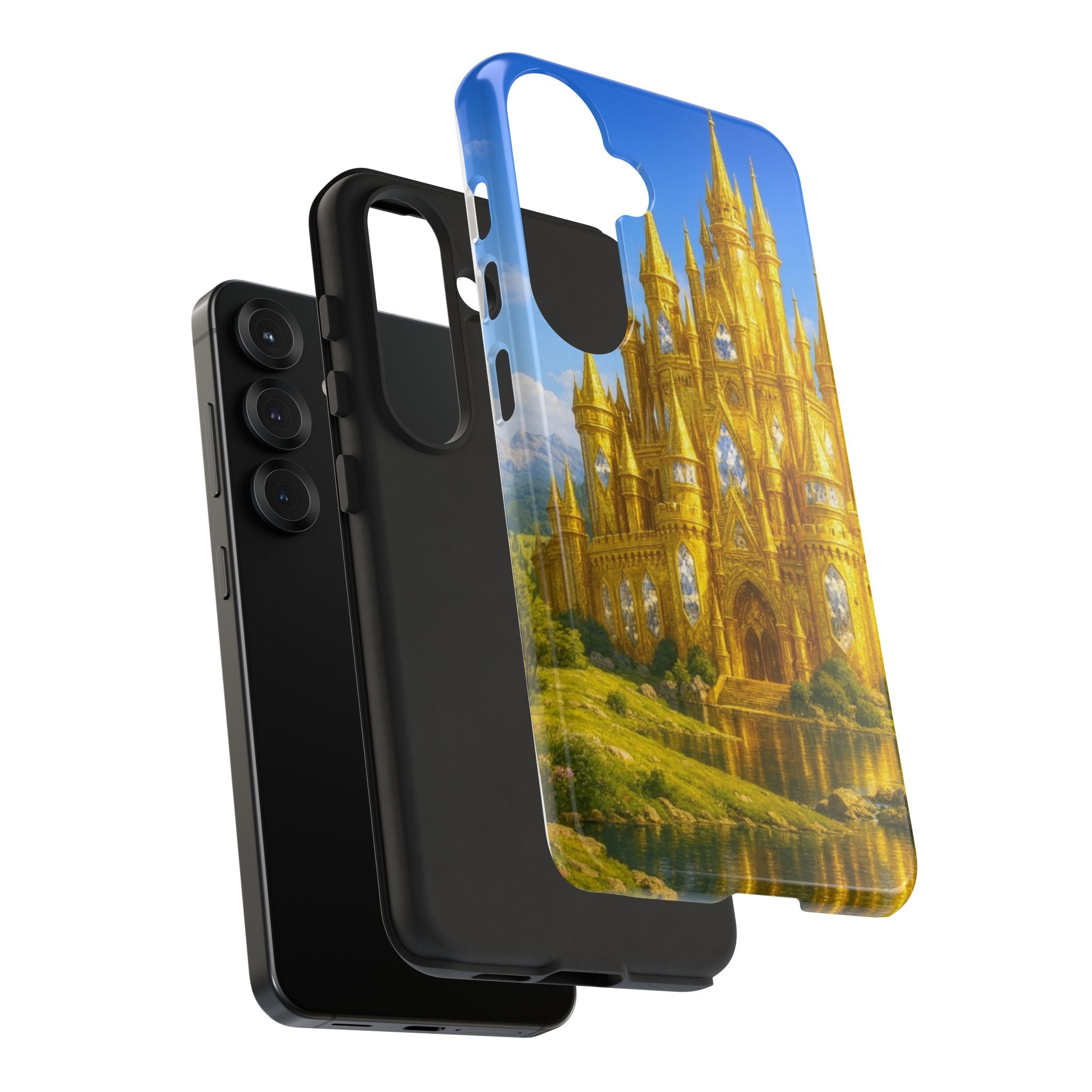 PRB Golden Castle iPhone Case | Fantasy Palace Phone Case by Printify