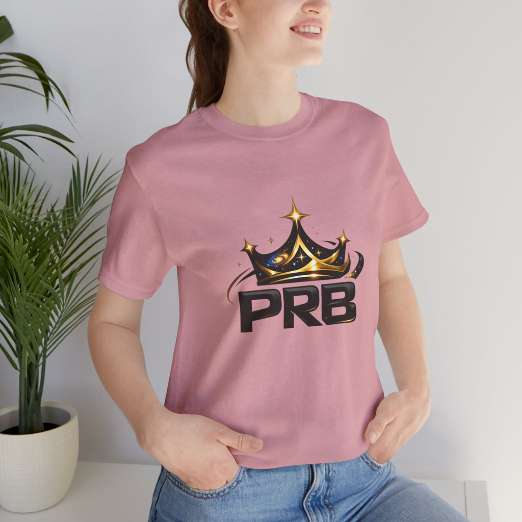 PRB Crown Tee — Graphic Logo T-Shirt by Power Runs Black