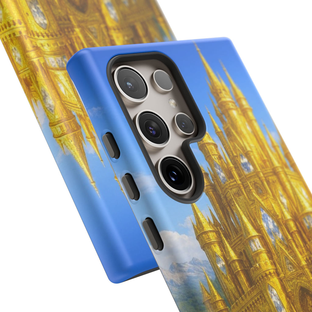 PRB Golden Castle iPhone Case | Fantasy Palace Phone Case by Power Runs Black