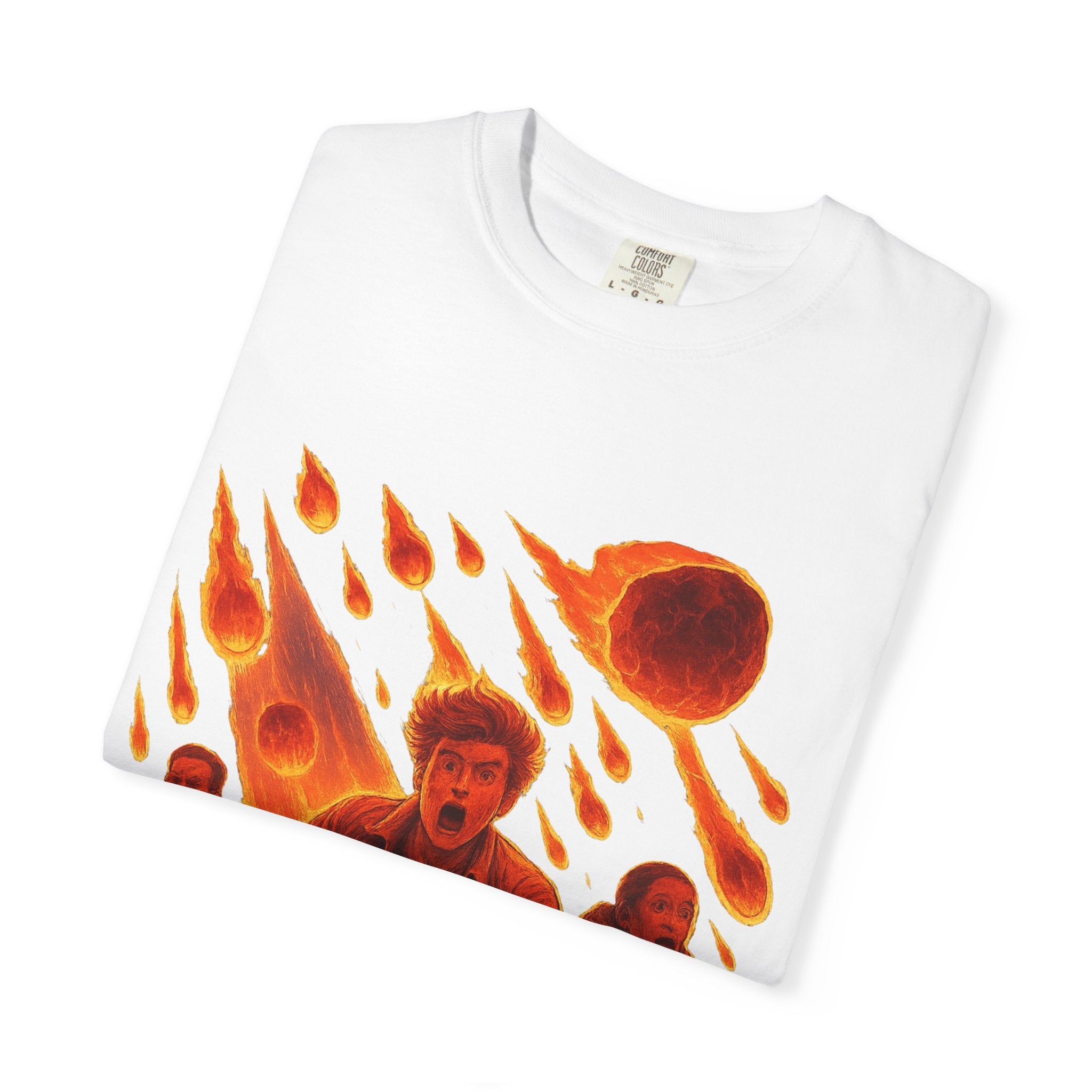 PRB Meteor Shower Escape T-Shirt — Apocalyptic Running Graphic Tee by Power Runs Black