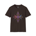 Power Runs Black PRB Pretty Rich Bitch The Collection Mystic Mandala Tee — Subtle Pastel Spiritual Graphic T-Shirt by Printify