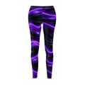 PRB Purple Galaxy Swirl Leggings by Power Runs Black