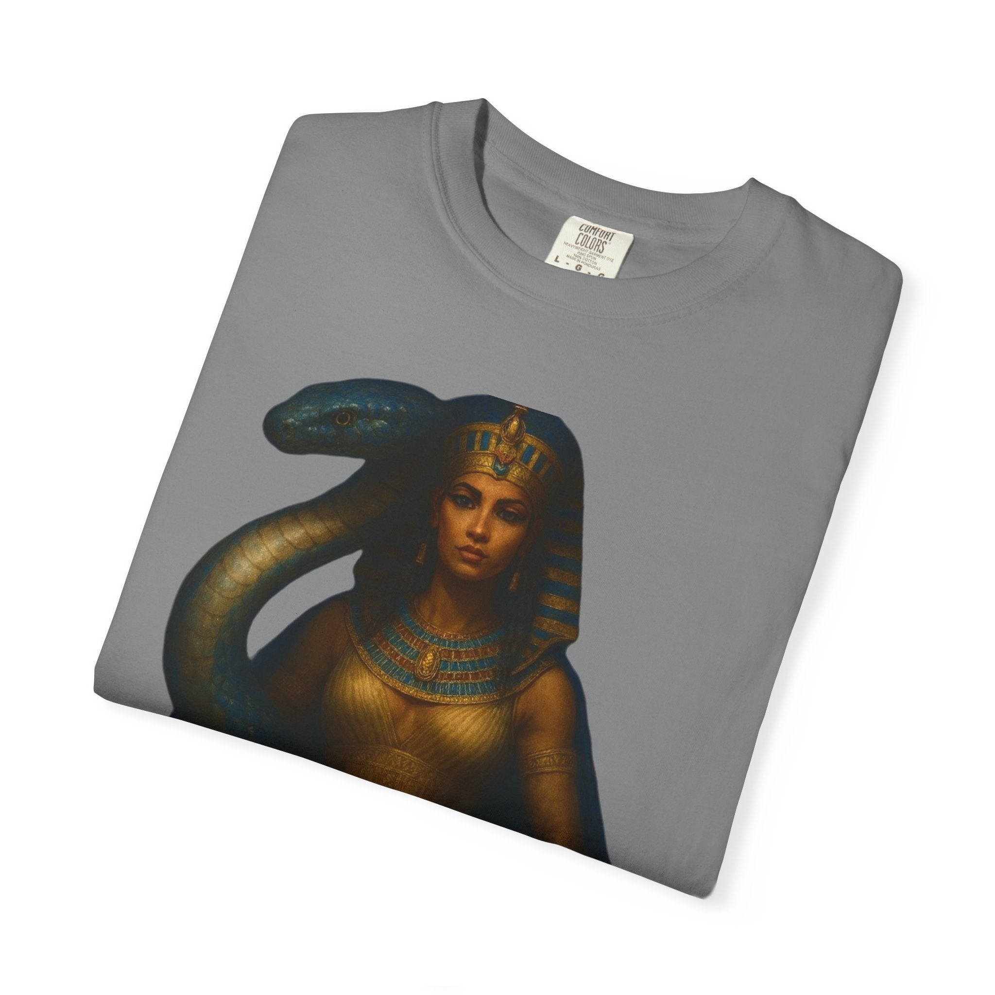 PRB Egyptian Goddess with Snake T-Shirt | Pharaoh Serpent Art Tee by Printify