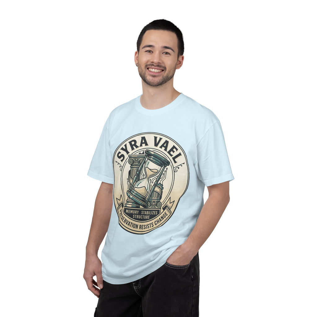 Power Runs Black PRB Syra Vael Hourglass Emblem T-Shirt by Printify