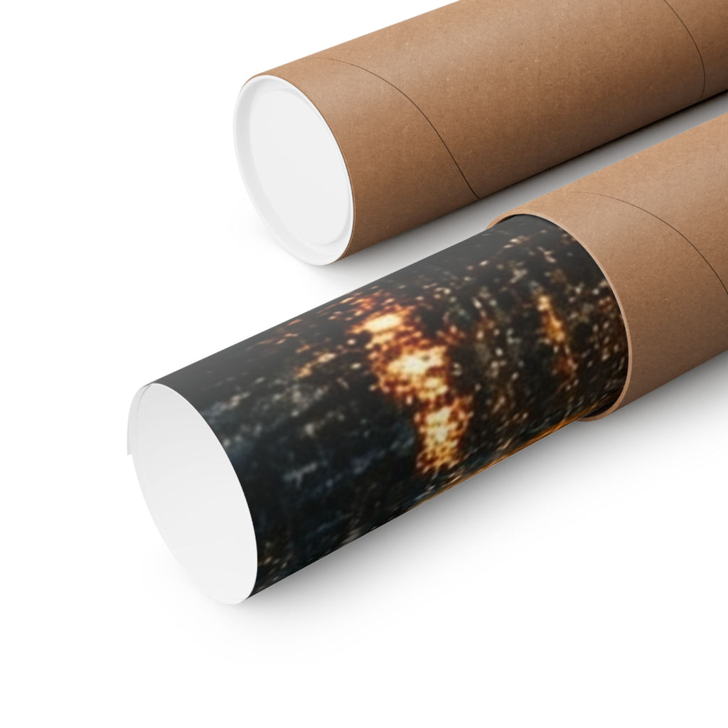 Power Runs Black PRB The Starbound Seven Matte Vertical Posters by Printify