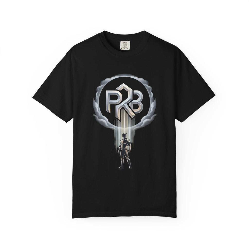 PRB Warrior Emblem Graphic Tee | Vintage Logo Shirt for Gamers & Fantasy Fans by Printify