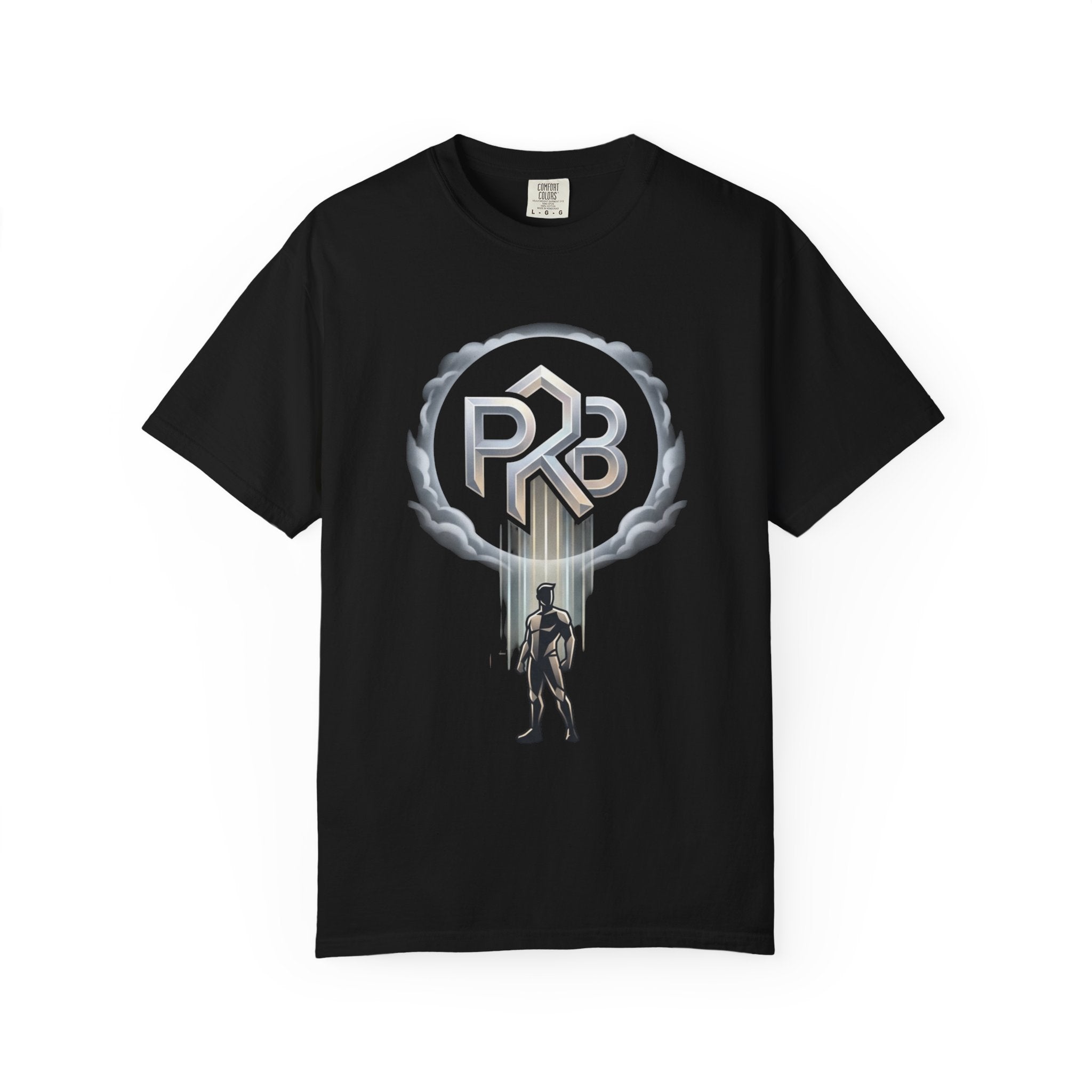 PRB Warrior Emblem Graphic Tee | Vintage Logo Shirt for Gamers & Fantasy Fans by Printify