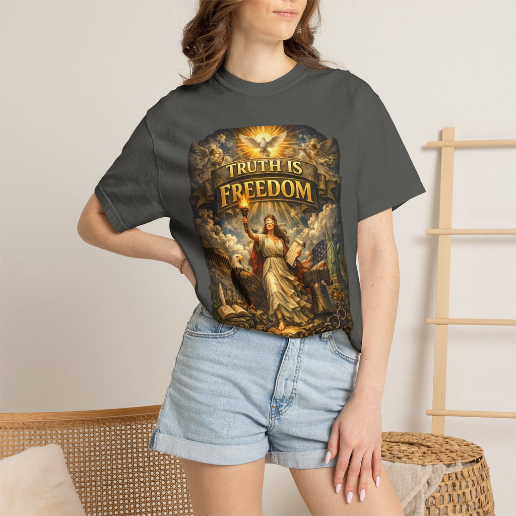PRB Truth Is Freedom Graphic T-Shirt by Power Runs Black