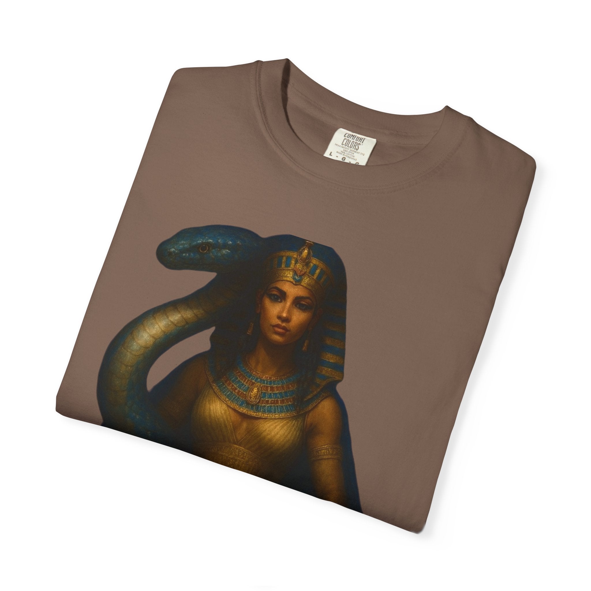 PRB Egyptian Goddess with Snake T-Shirt | Pharaoh Serpent Art Tee by Printify