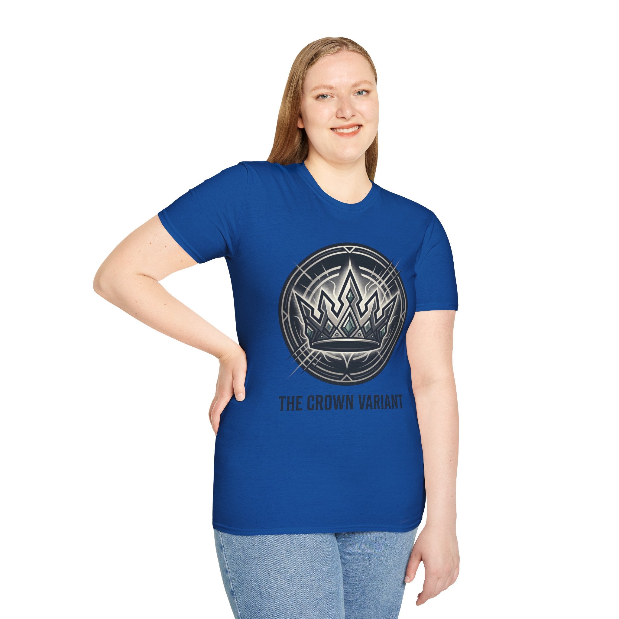 Power Runs Black PRB Crown Variant Graphic T-Shirt — The Crown Variant Emblem by Power Runs Black
