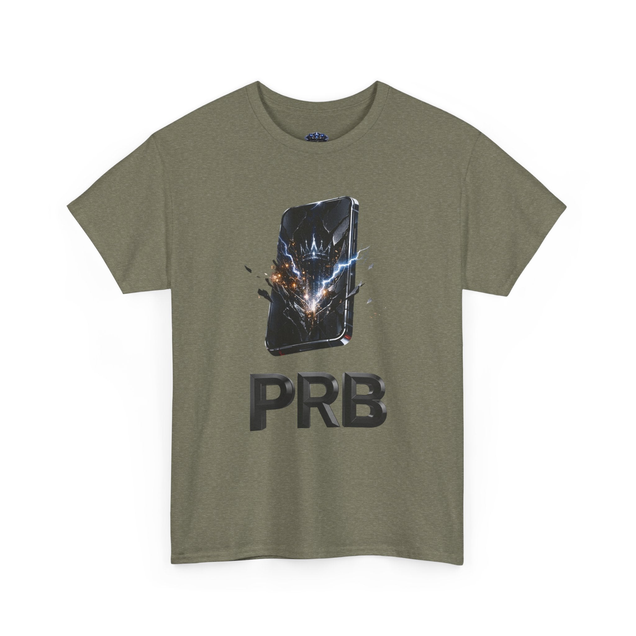 PRB Phone Smash Graphic Tee by Power Runs Black