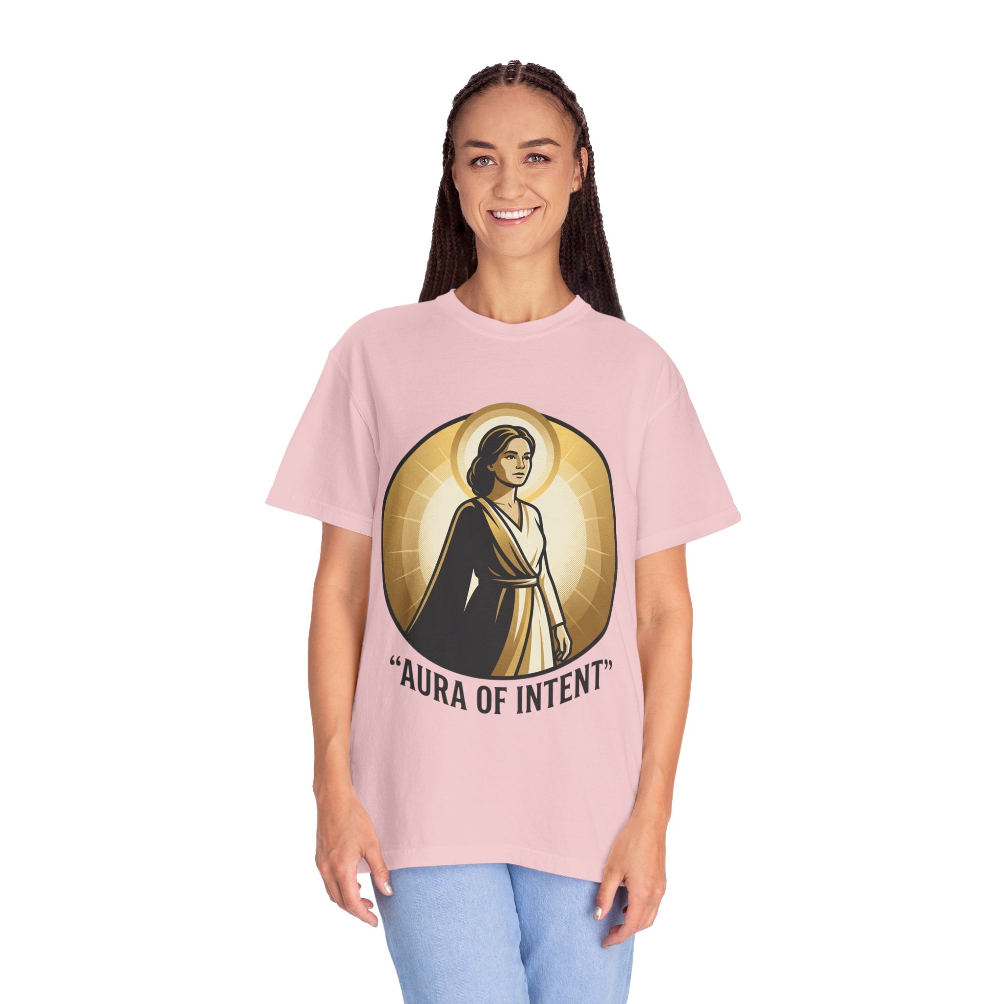 Power Runs Black Aura of Intent T-Shirt by Power Runs Black