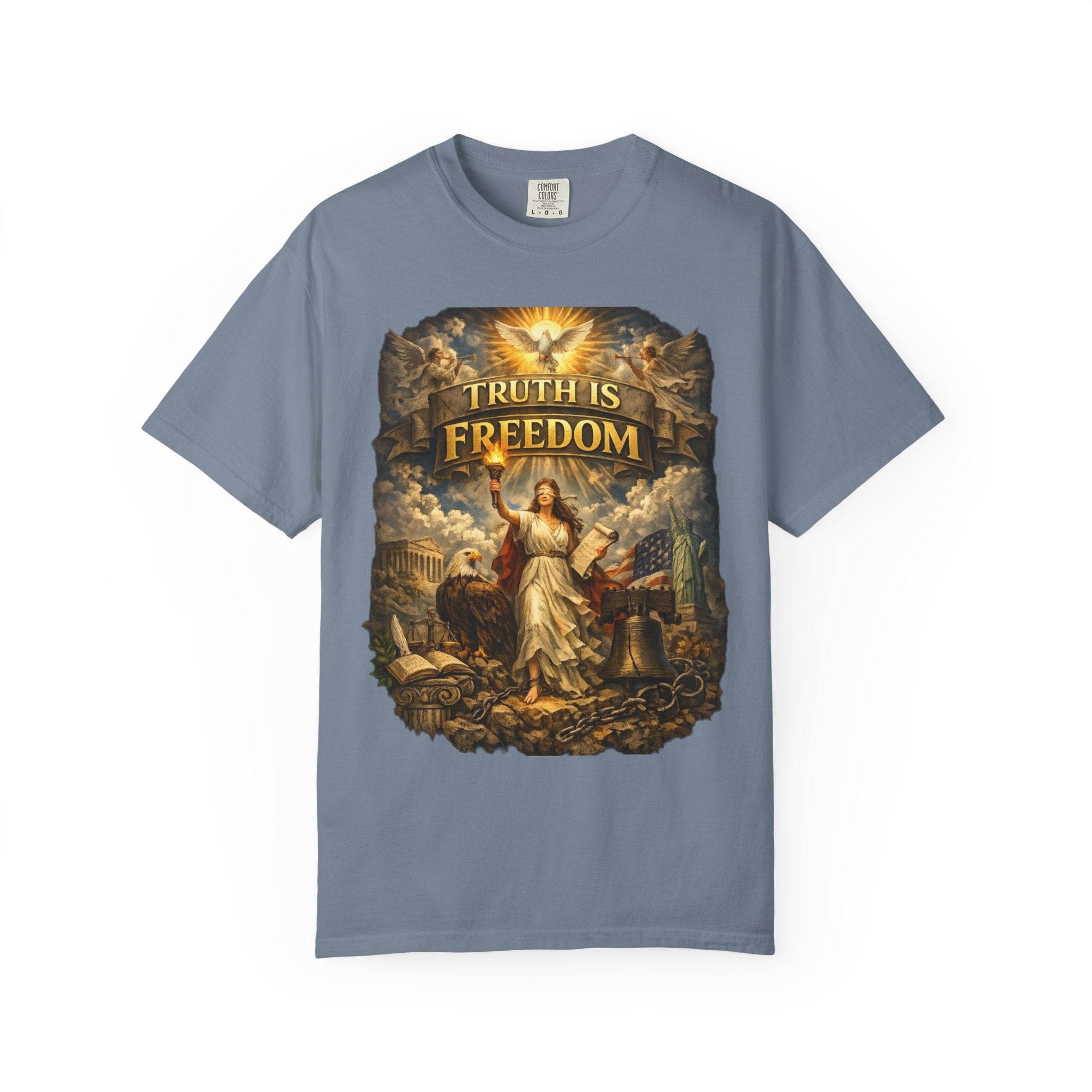 PRB Truth Is Freedom Graphic T-Shirt by Power Runs Black