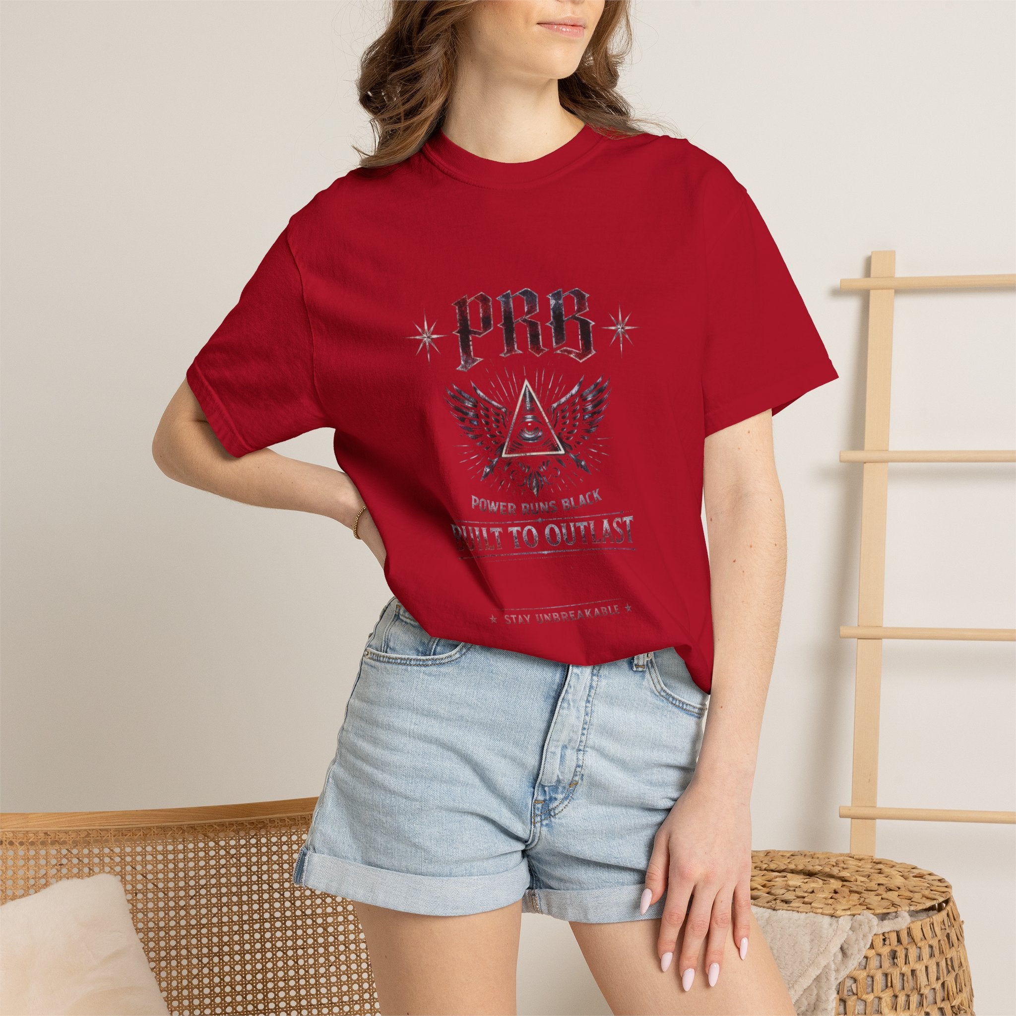 PRB Built to Outlast PRB Graphic T-Shirt by Power Runs Black