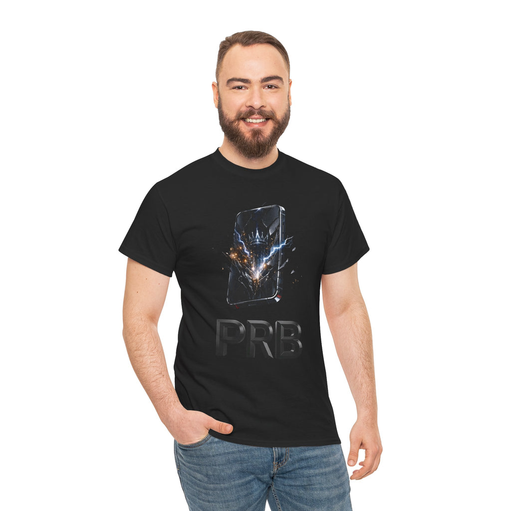 PRB Phone Smash Graphic Tee by Printify