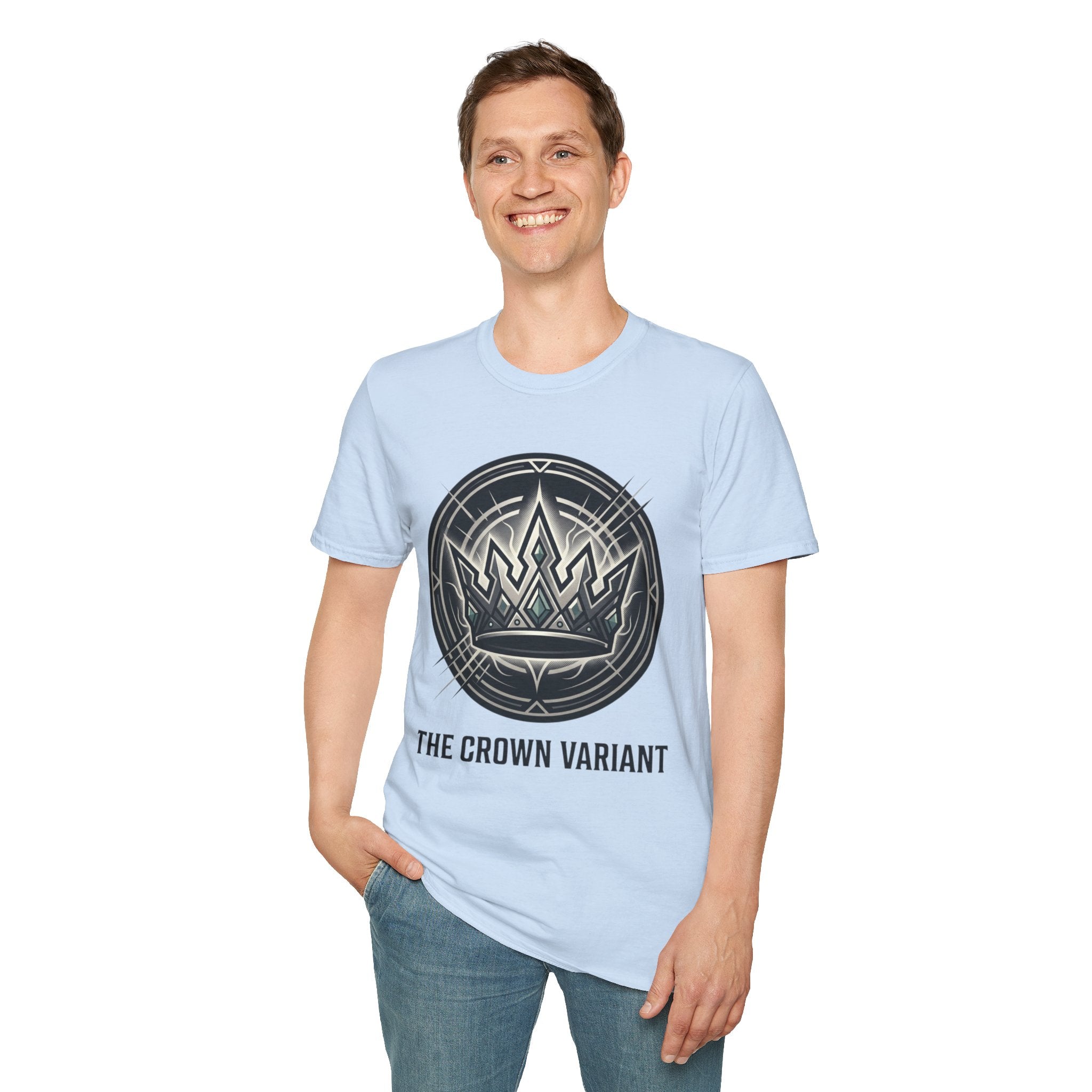 Power Runs Black PRB Crown Variant Graphic T-Shirt — The Crown Variant Emblem by Power Runs Black
