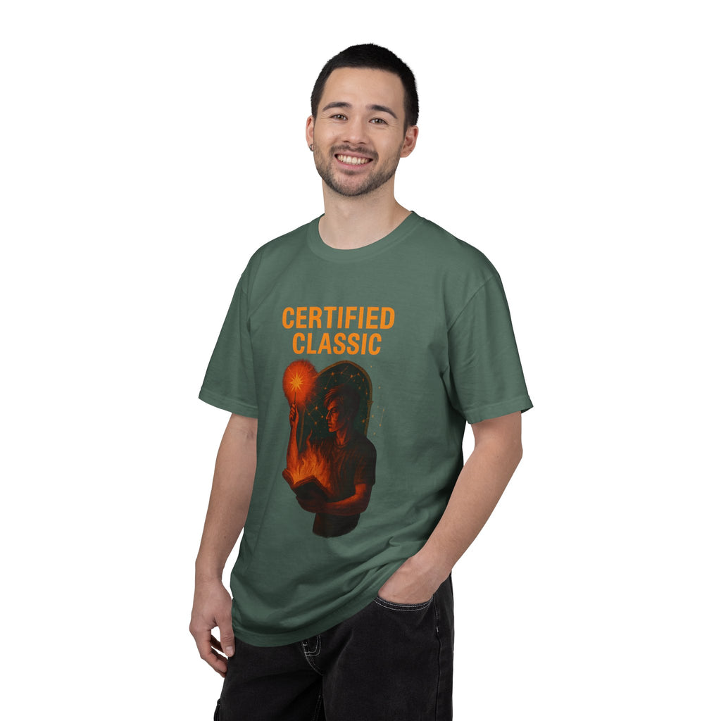 PRB Certified Classic head silhouette holding light bulb T-shirt | vintage inspired graphic tee by Power Runs Black