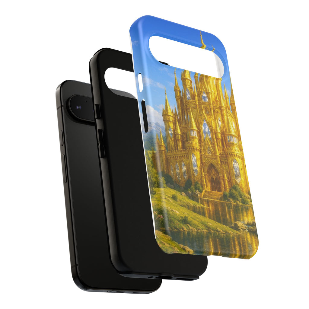 PRB Golden Castle iPhone Case | Fantasy Palace Phone Case by Printify
