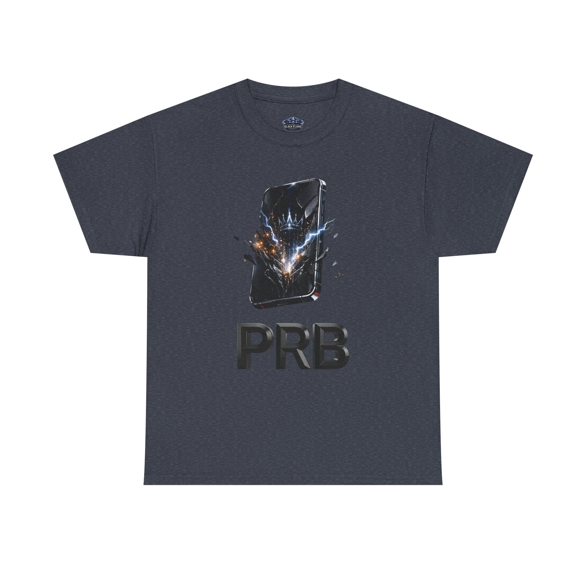 PRB Phone Smash Graphic Tee by Power Runs Black
