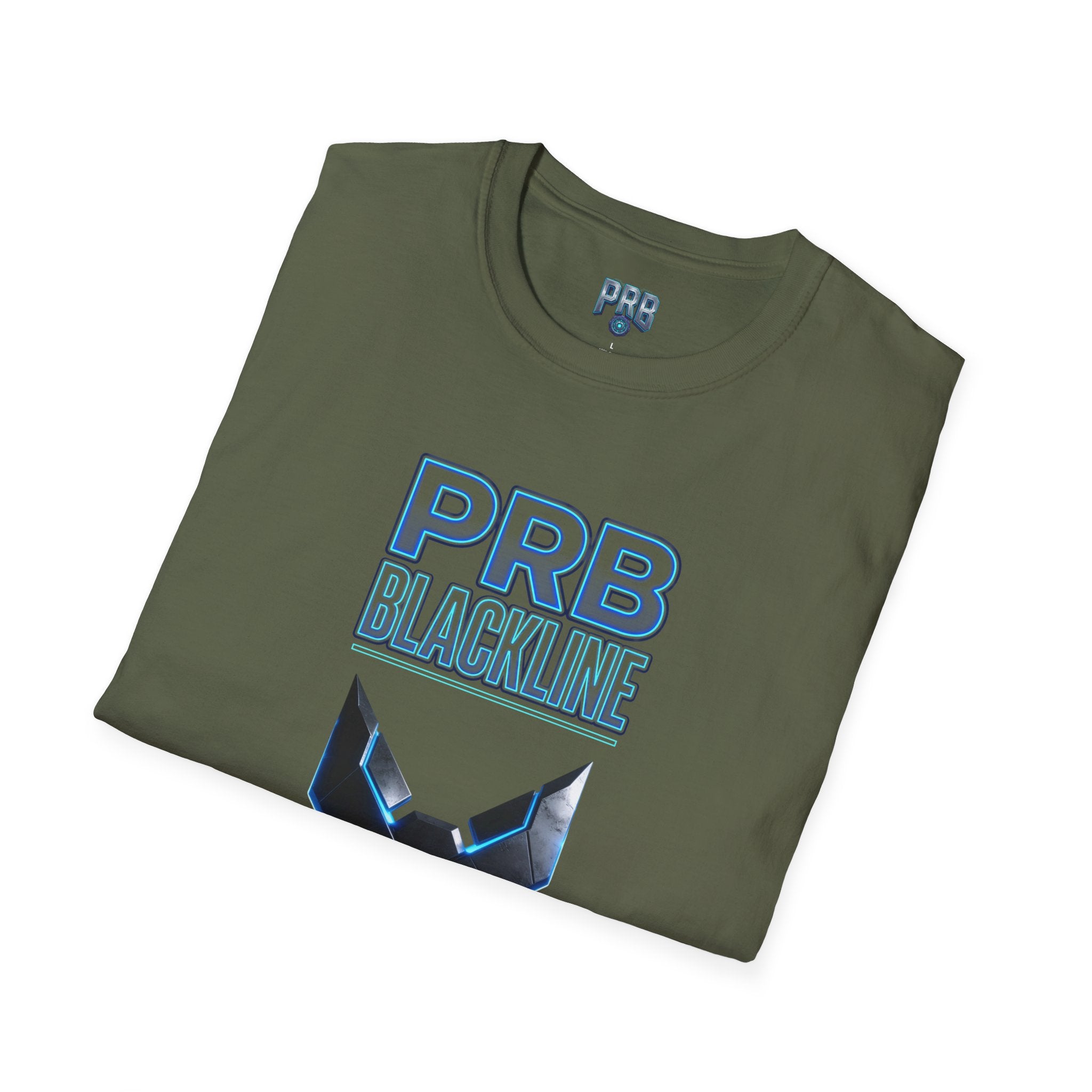 PRB Blackline Vector Ops T-Shirt by Power Runs Black