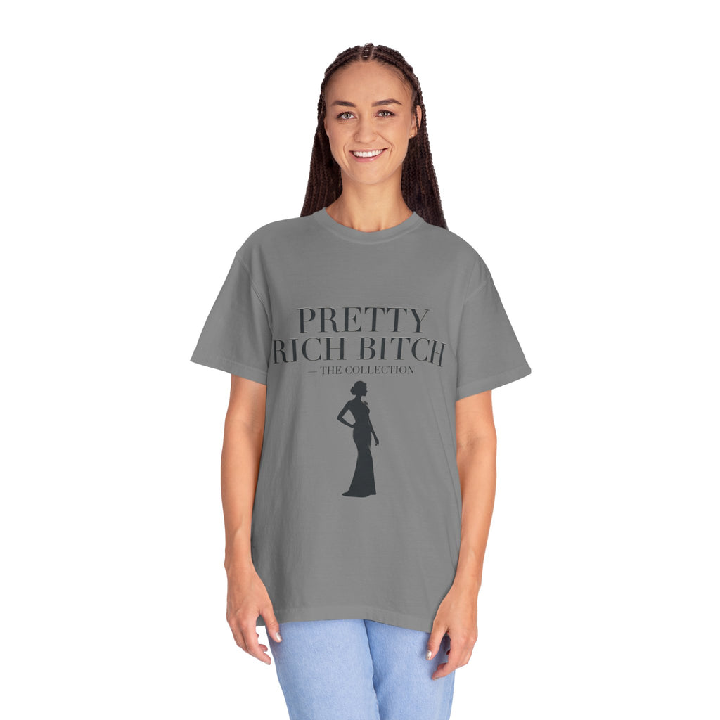 Pretty Rich Bitch The Collection by PRB Tee — Feminine Confidence Graphic T-Shirt by Power Runs Black