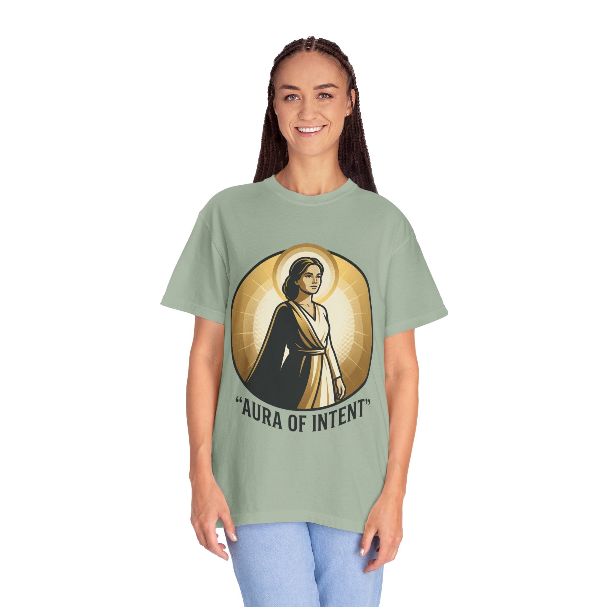 Power Runs Black Aura of Intent T-Shirt by Power Runs Black
