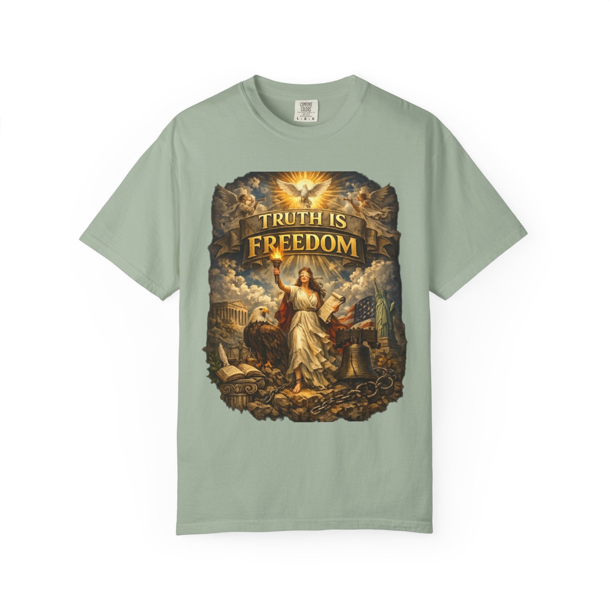PRB Truth Is Freedom Graphic T-Shirt by Power Runs Black