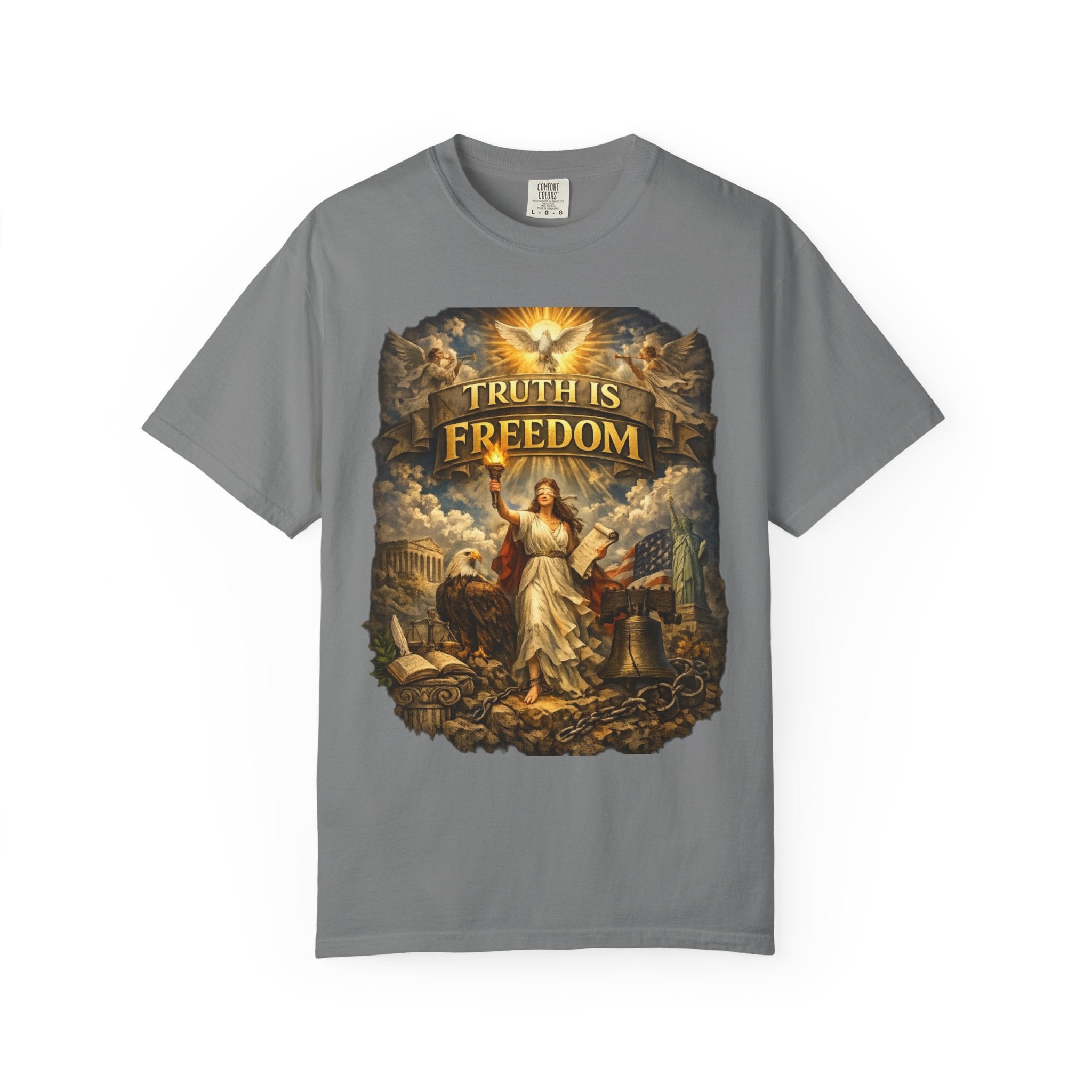 PRB Truth Is Freedom Graphic T-Shirt by Power Runs Black