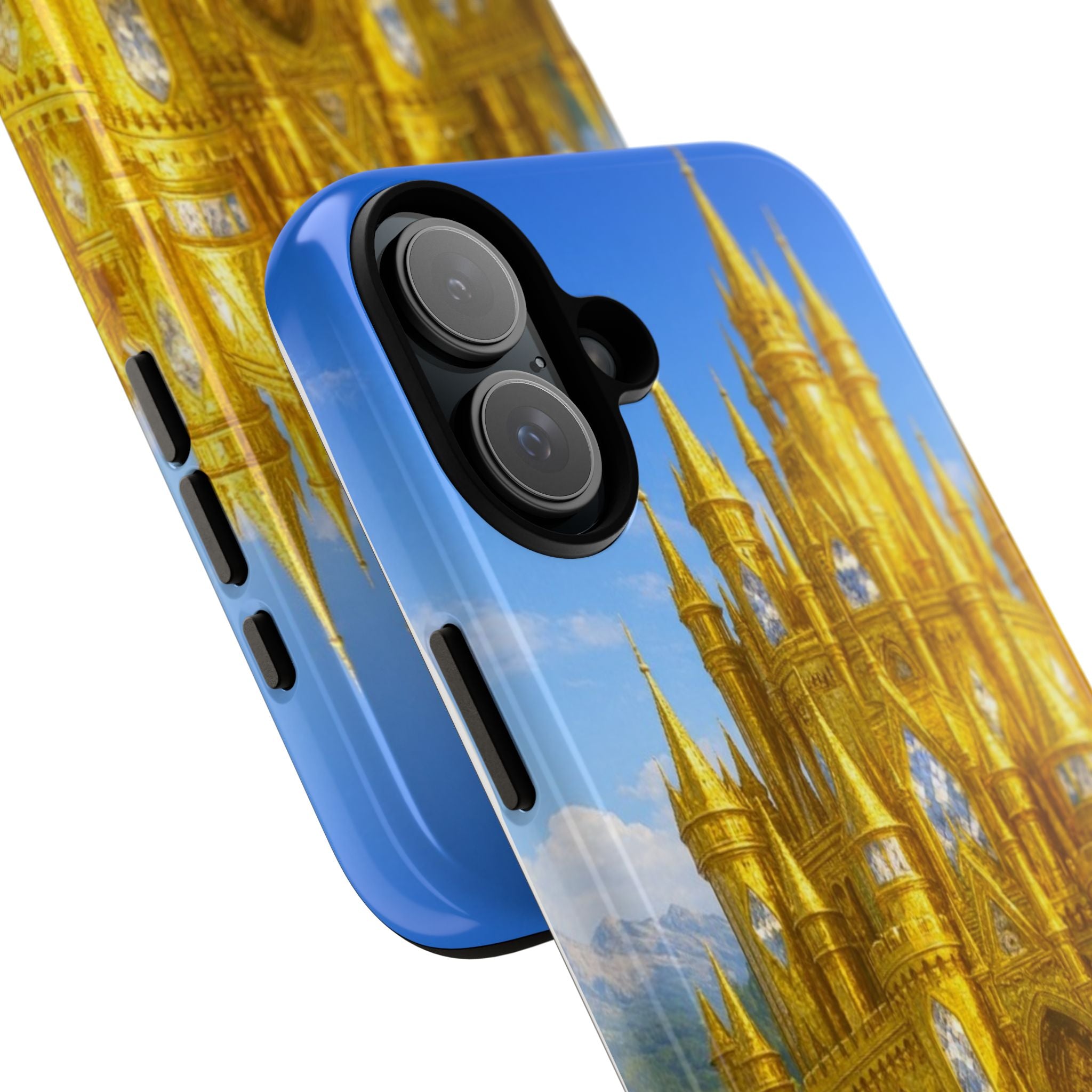 PRB Golden Castle iPhone Case | Fantasy Palace Phone Case by Power Runs Black