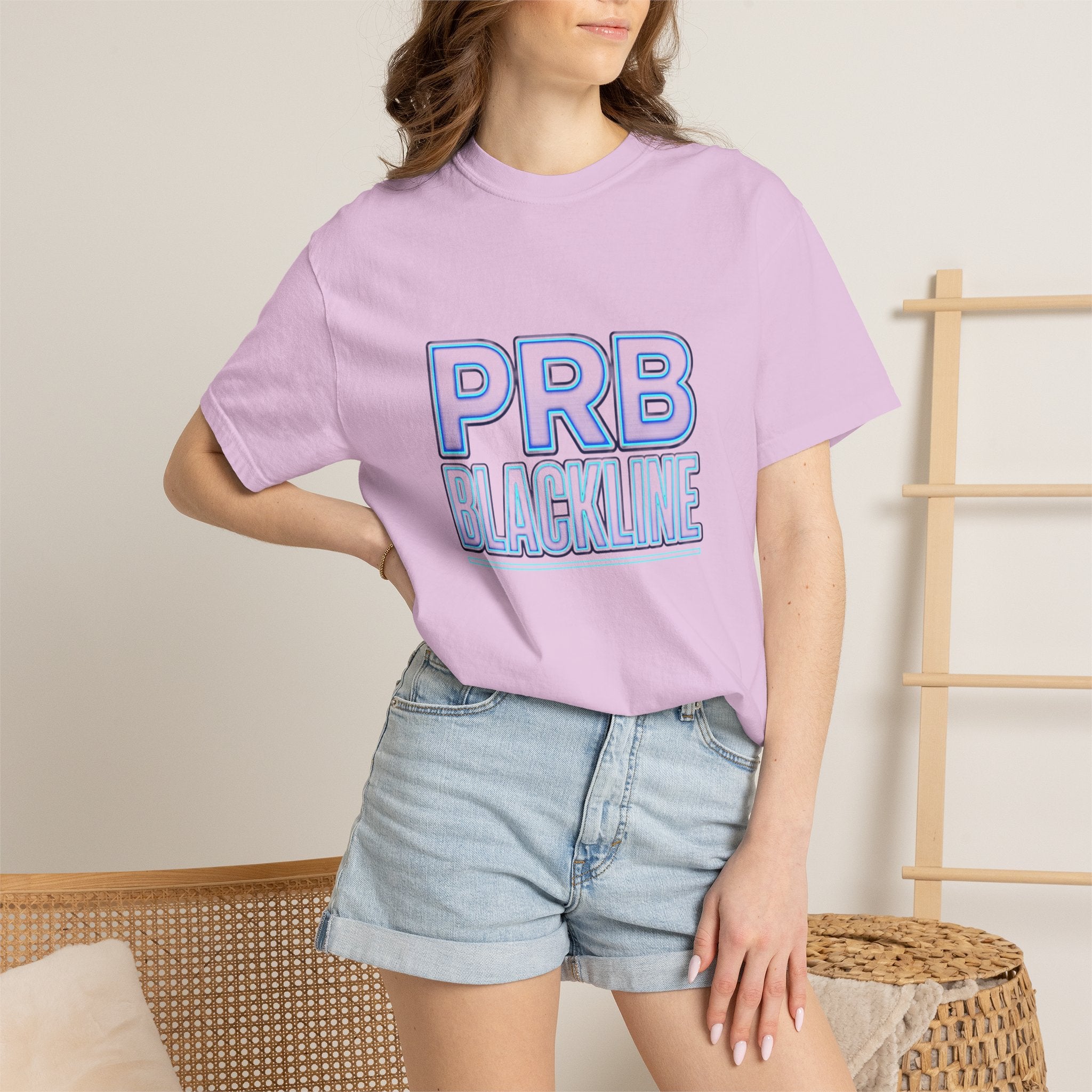 PRB Blackline Graphic T-shirt by Printify