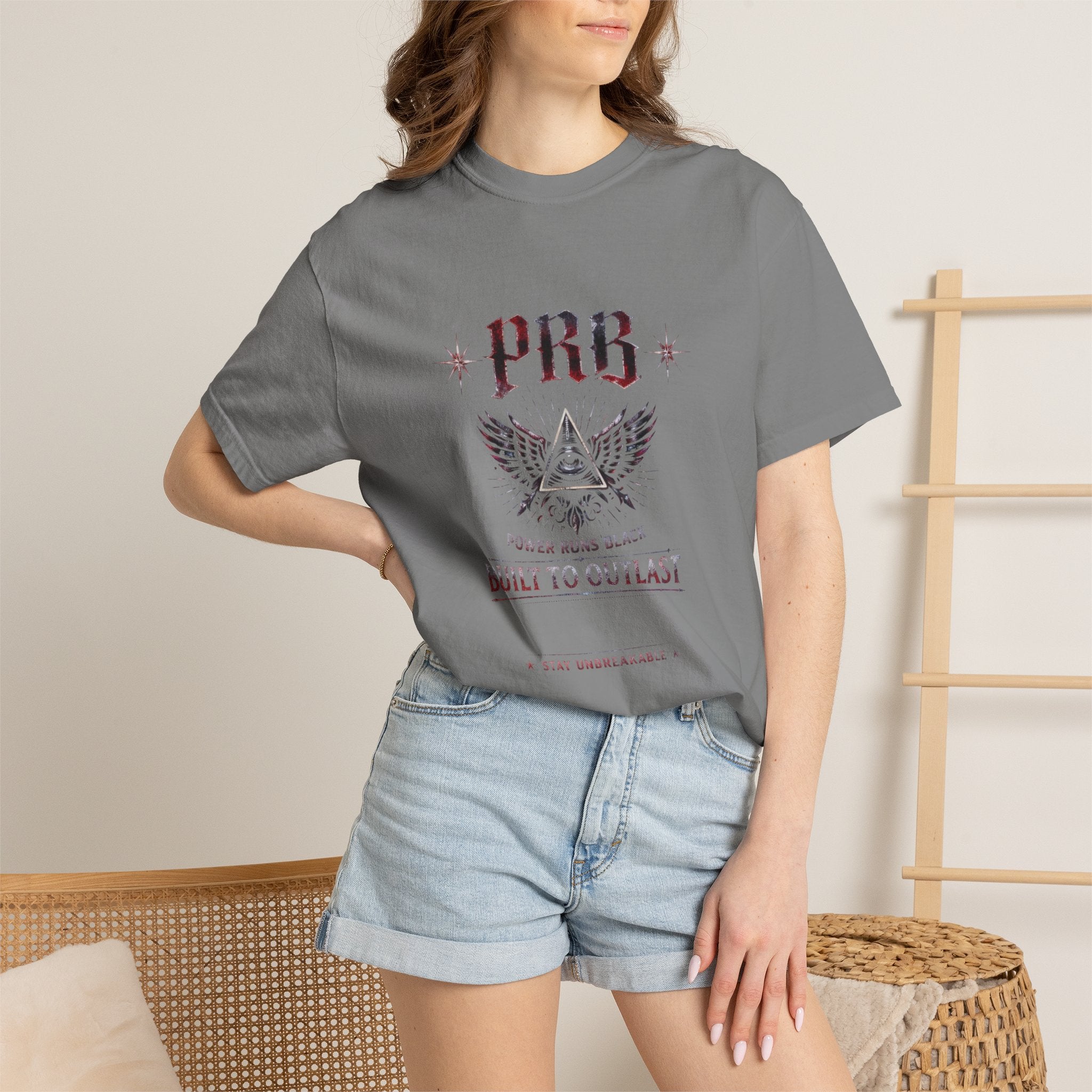 PRB Built to Outlast PRB Graphic T-Shirt by Printify
