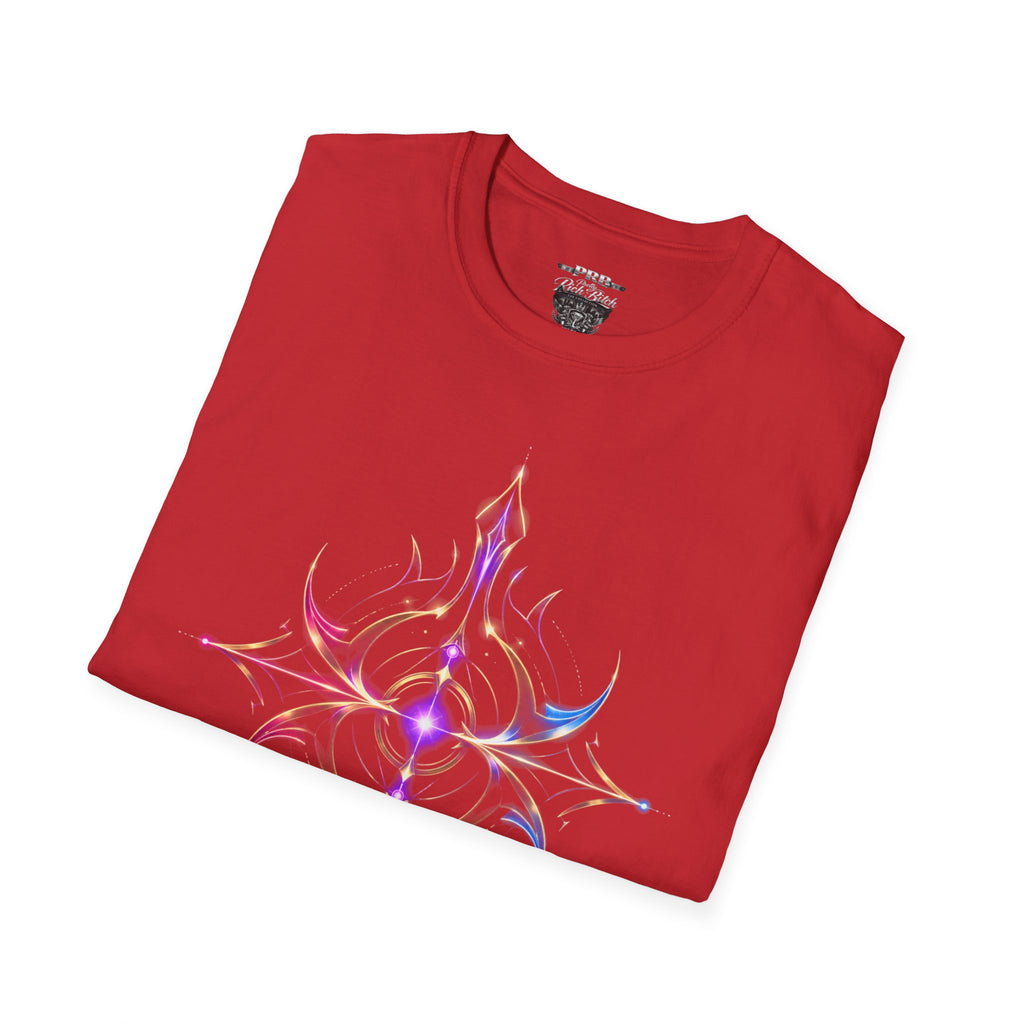 Power Runs Black PRB Pretty Rich Bitch The Collection Mystic Mandala Tee — Subtle Pastel Spiritual Graphic T-Shirt by Printify