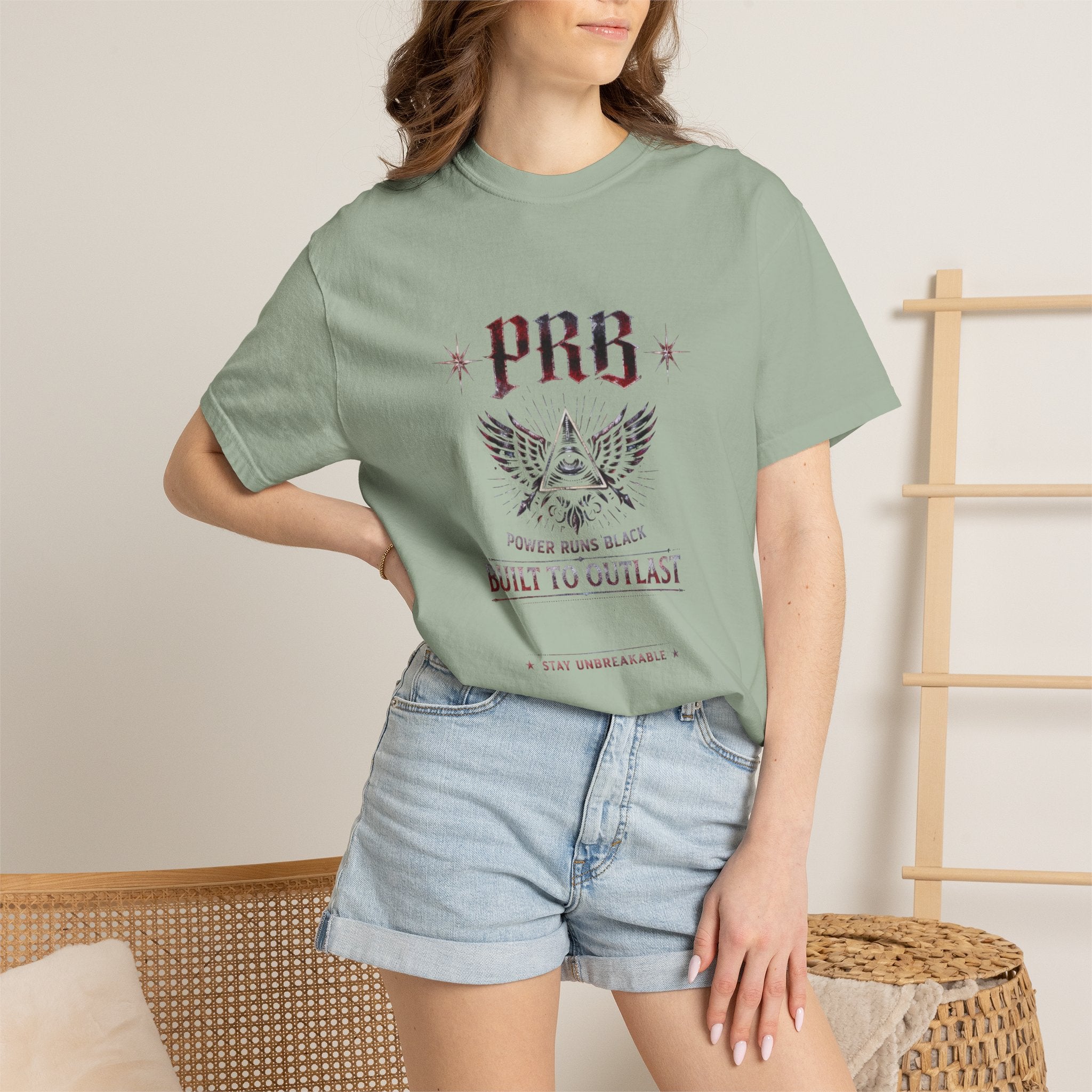 PRB Built to Outlast PRB Graphic T-Shirt by Printify