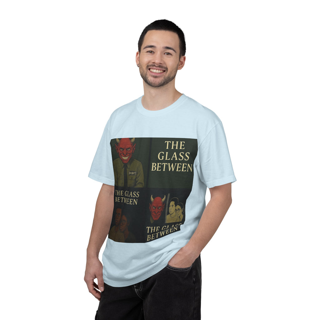 PRB The Glass Between Vintage Collage T-Shirt by Power Runs Black