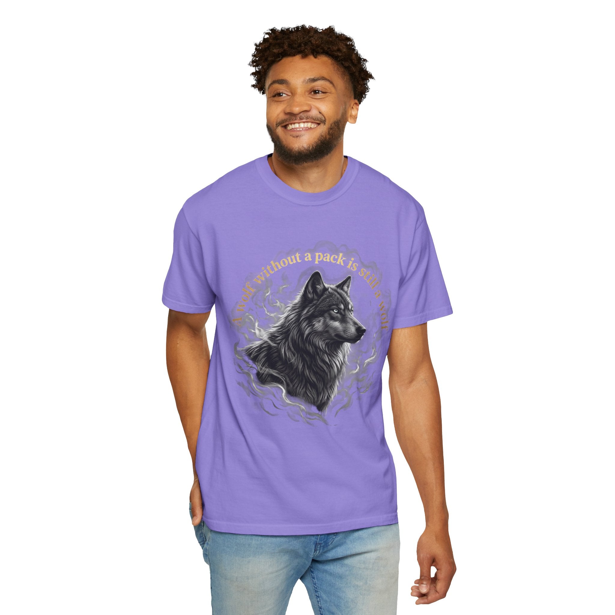 PRB Wolf Portrait T-Shirt — "You’ll Shoot Your Eye Out" Vintage Graphic Tee by Printify