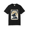 PRB Starforged Flex Cosmic Might Unleashed T-Shirt — Retro Superhero Space Graphic ('Power Does Not Rise, It Returns') by Power Runs Black