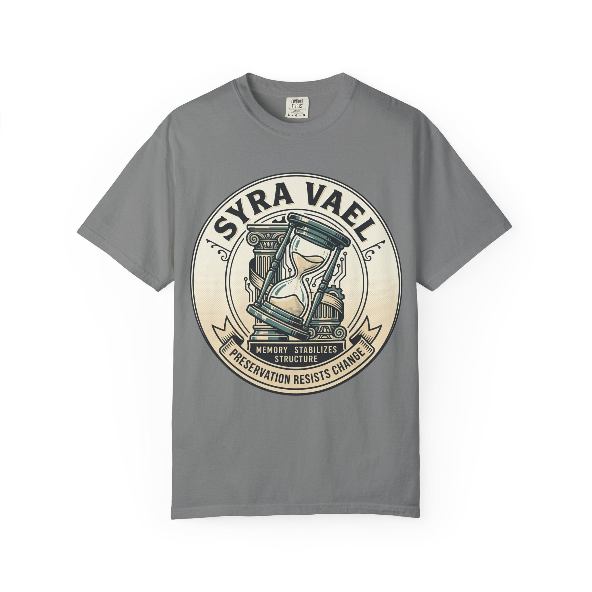 Power Runs Black PRB Syra Vael Hourglass Emblem T-Shirt by Power Runs Black