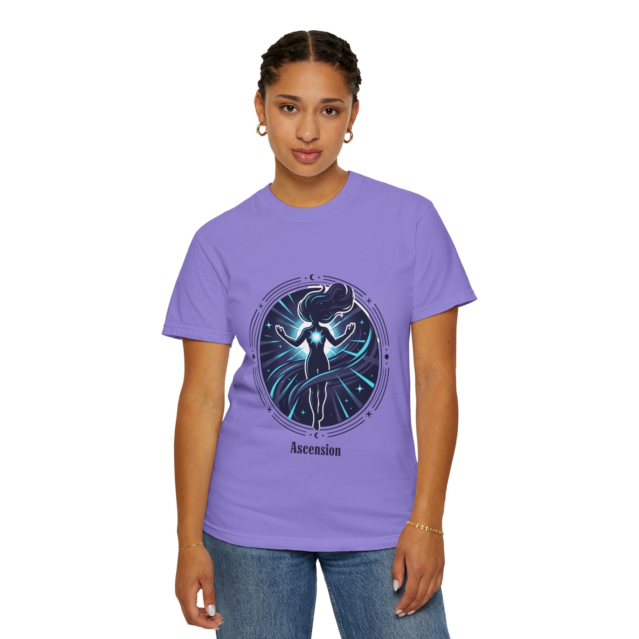 Power Runs Black PRB Ascension T-Shirt — Spiritual Energy Graphic Tee by Power Runs Black