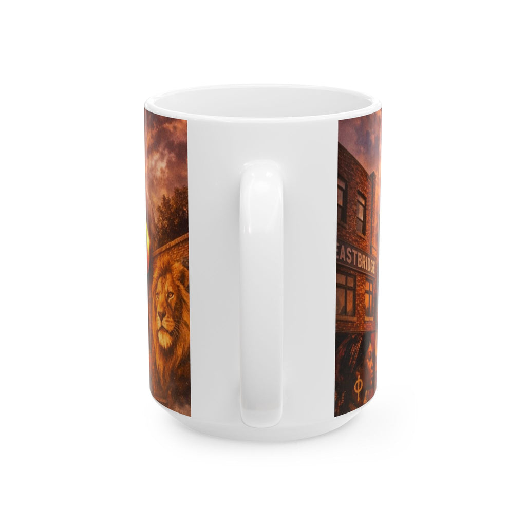 PRB Dawn Road Ceramic Mug – "The Children of the Dawn Road" Fantasy Coffee Mug by Power Runs Black