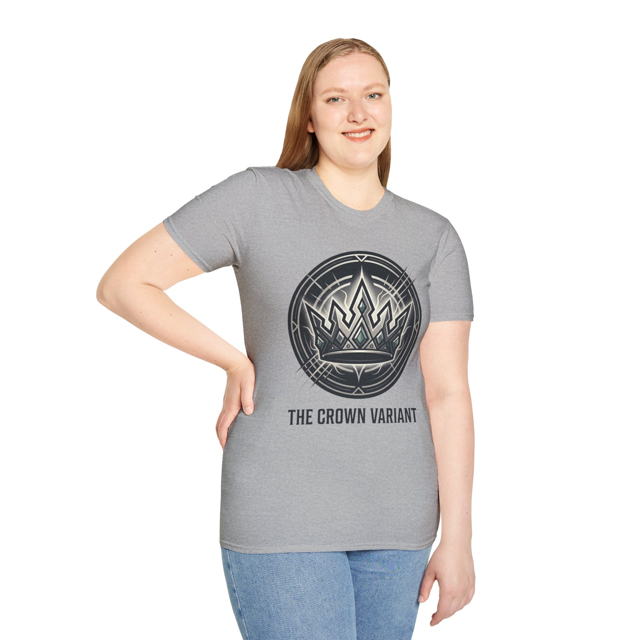 Power Runs Black PRB Crown Variant Graphic T-Shirt — The Crown Variant Emblem by Power Runs Black