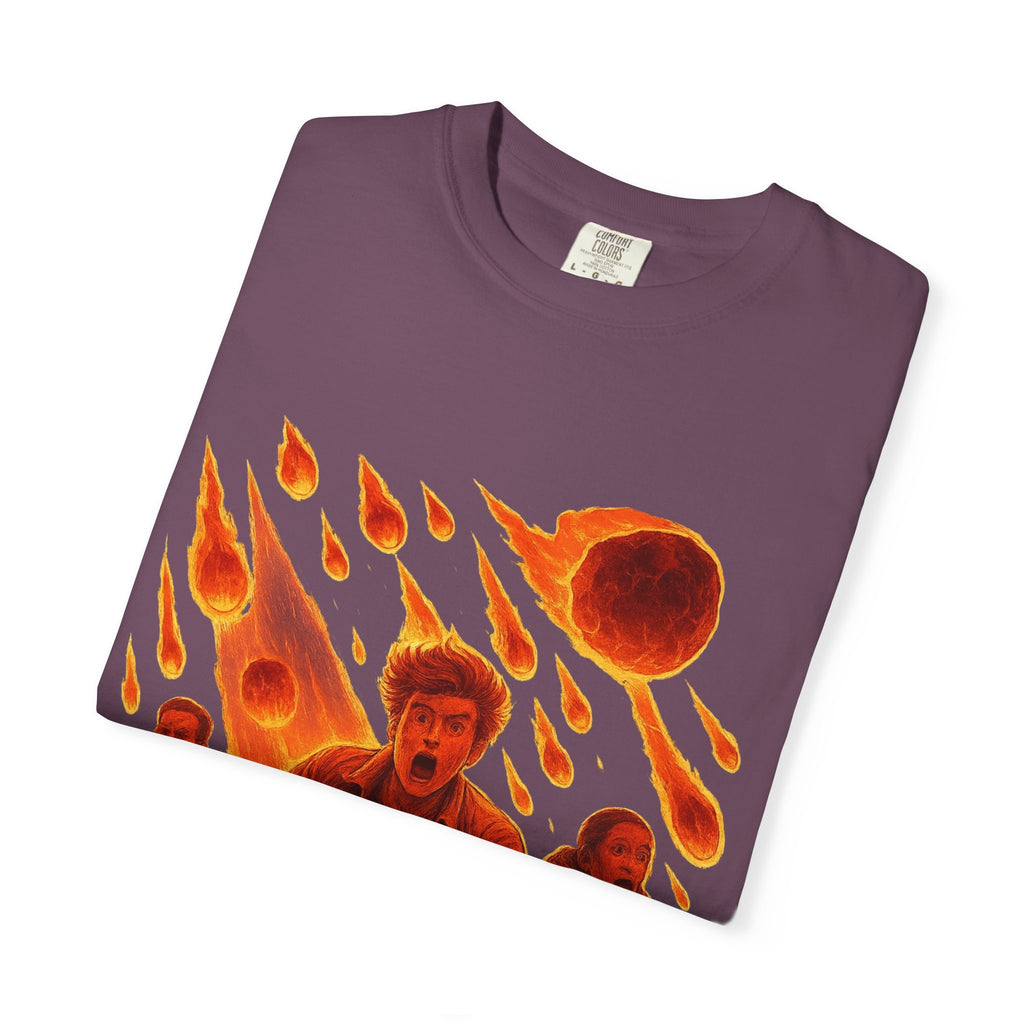 PRB Meteor Shower Escape T-Shirt — Apocalyptic Running Graphic Tee by Power Runs Black