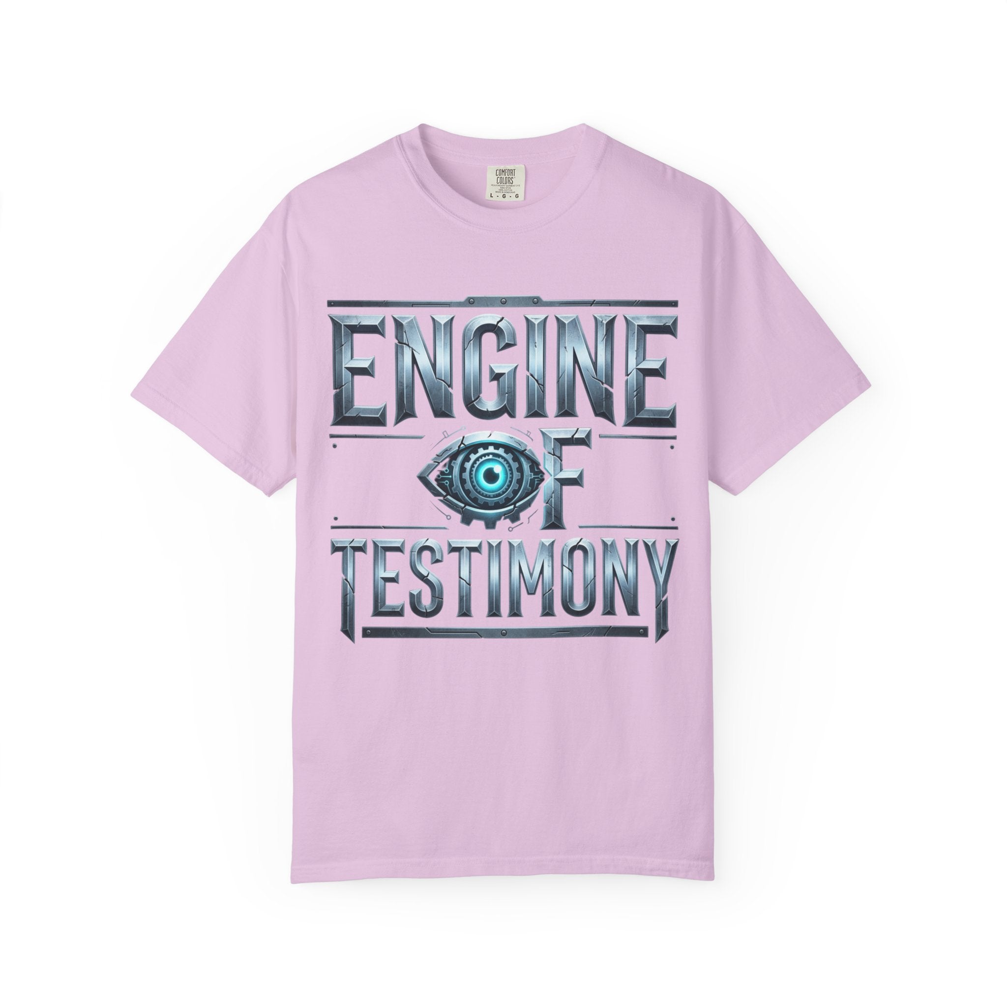 Printify PRB Engine of Testimony T-Shirt | Eye Emblem Graphic Tee - T-Shirt
