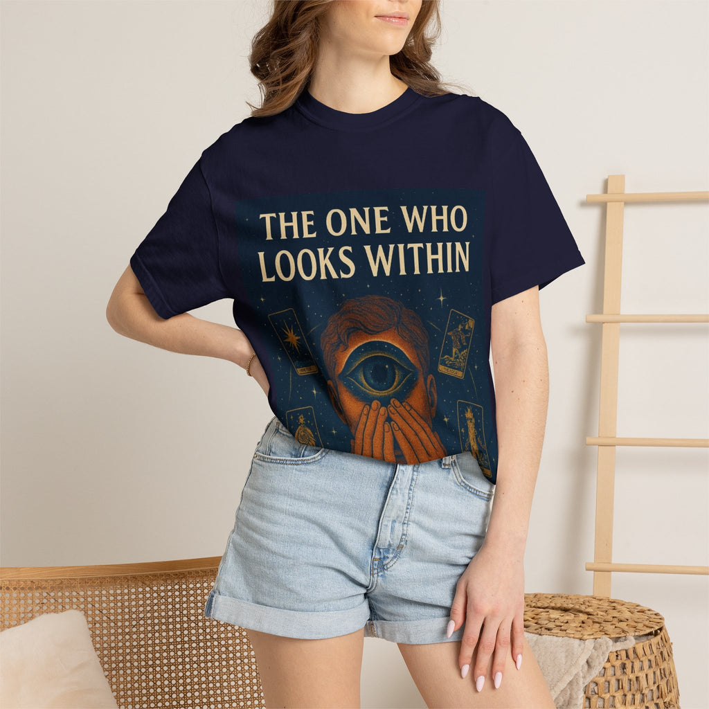 PRB Tarot Eye T-Shirt — "The One Who Looks Within" Mystical Graphic Tee by Printify