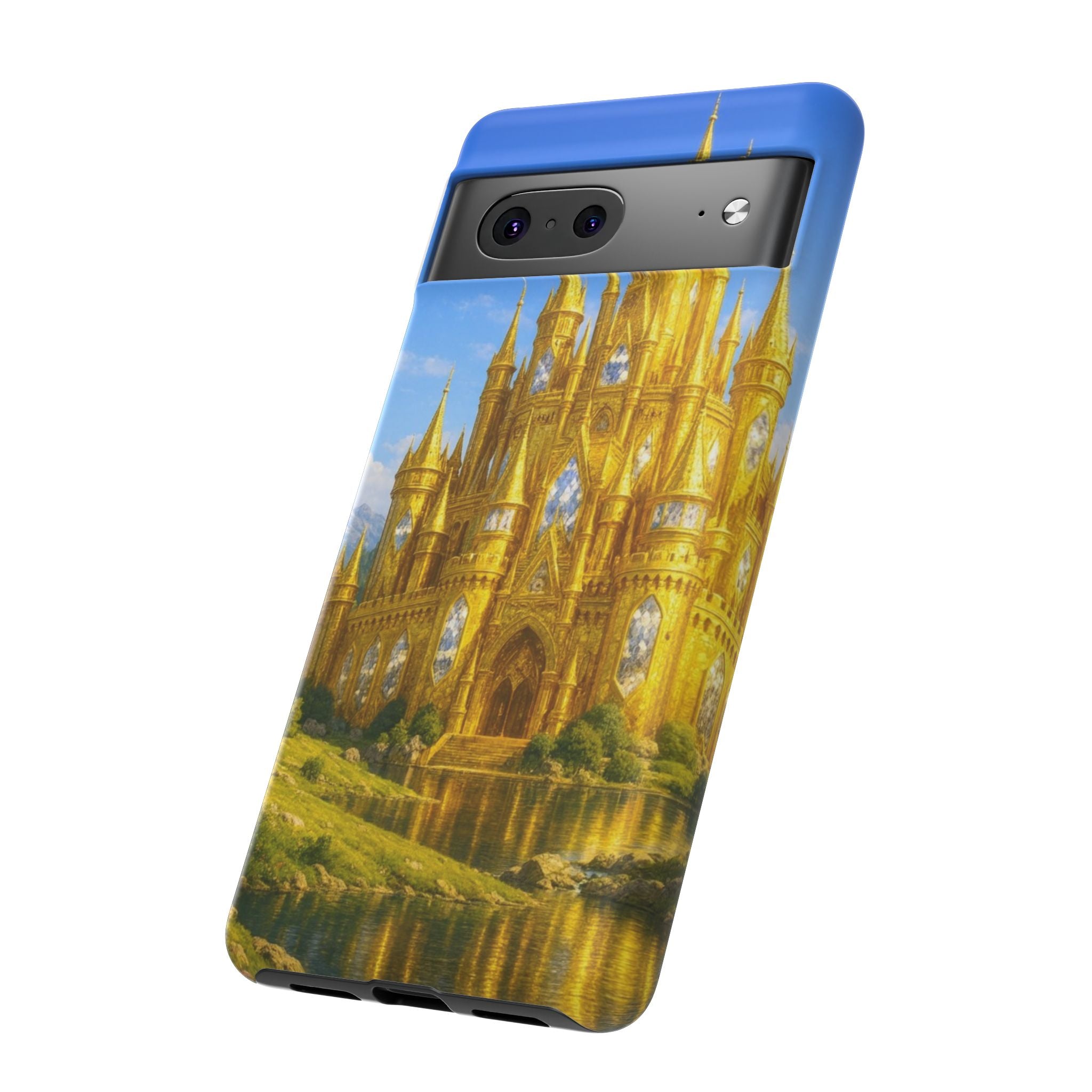 PRB Golden Castle iPhone Case | Fantasy Palace Phone Case by Printify