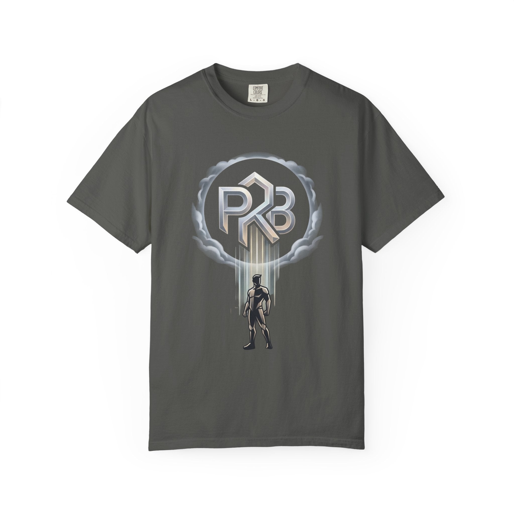 PRB Warrior Emblem Graphic Tee | Vintage Logo Shirt for Gamers & Fantasy Fans by Printify